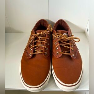 Vans Atwood Leather Brown Marshmallow Shoe